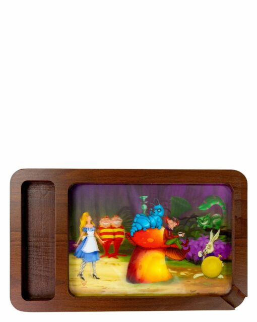 Shop High Def 3D Wooden Rolling Tray in australian