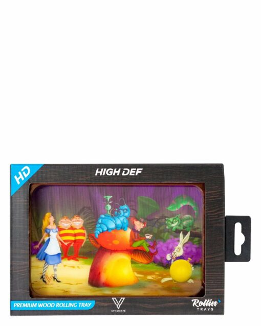 Shop High Def 3D Wooden Rolling Tray in australian