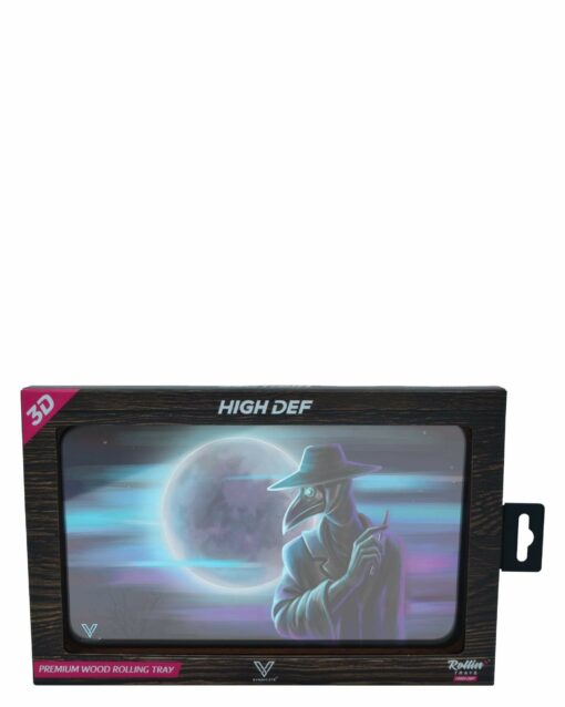Shop High Def 3D Wooden Rolling Tray in australian