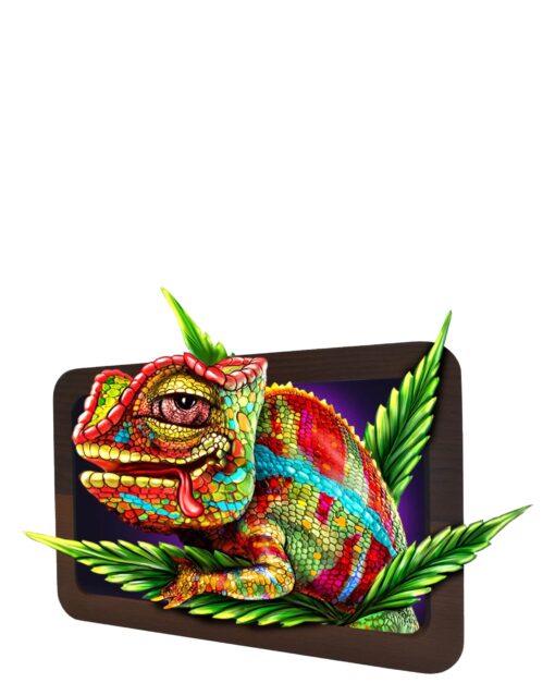 Shop High Def 3D Wooden Rolling Tray in australian