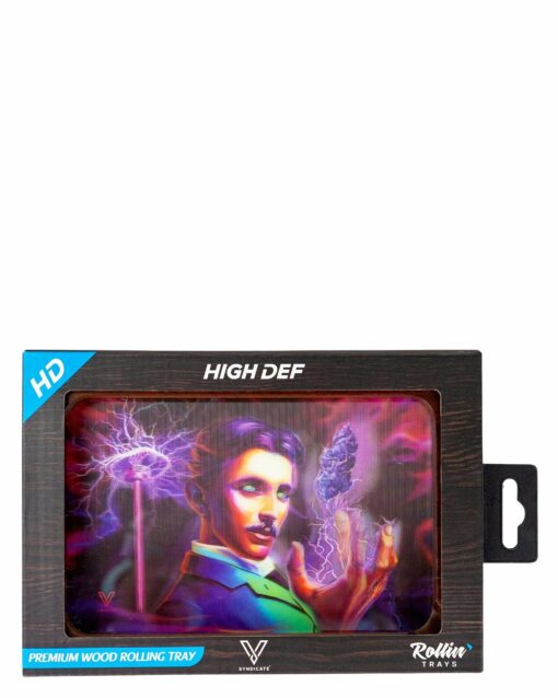 Shop High Def 3D Wooden Rolling Tray in australian