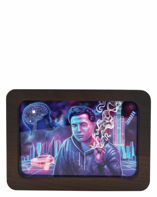 Shop High Def 3D Wooden Rolling Tray in australian