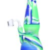 Shop Rigid Blue Silicone Mini Dab Rig in australian