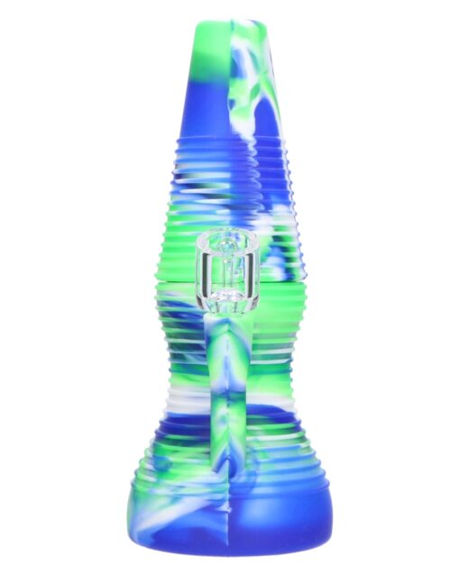 Shop Rigid Blue Silicone Mini Dab Rig in australian