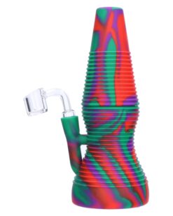 Shop Rigid Red Silicone Mini Dab Rig in australian