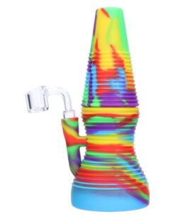 Shop Rigid Rainbow Silicone Mini Dab Rig in australian