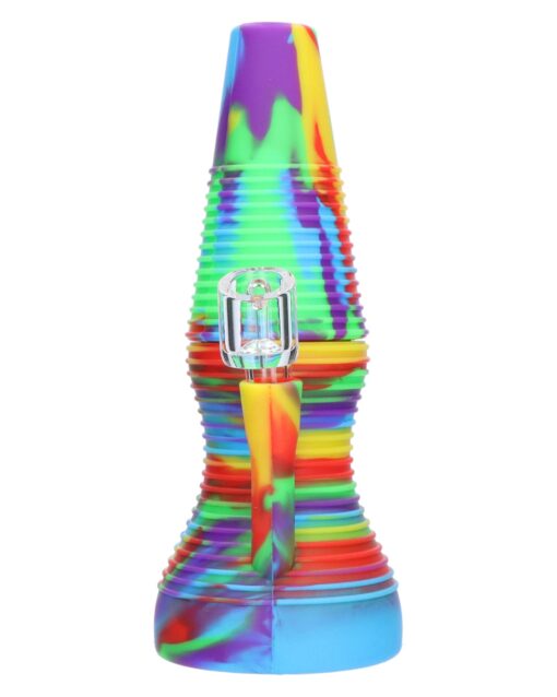 Shop Rigid Rainbow Silicone Mini Dab Rig in australian