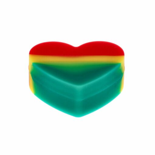 Shop Silicone Heart Container in australian