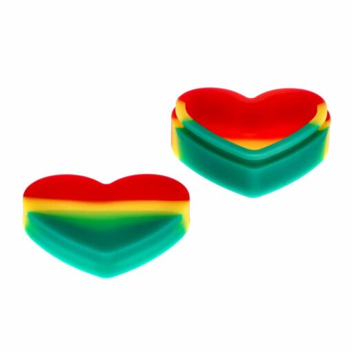 Shop Silicone Heart Container in australian