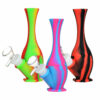 Shop Vibrant Silicone Vase Water Pipe - 6.25 Inches - 14mm in australian