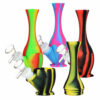 Shop Vibrant Silicone Vase Water Pipe - 6.25 Inches - 14mm in australian