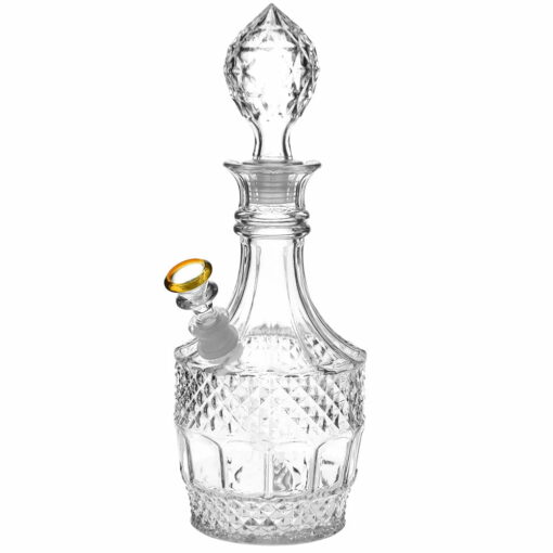 Shop Vintage Crystal Decanter Bong in australian