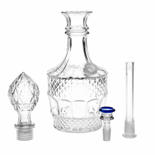Shop Vintage Crystal Decanter Bong in australian
