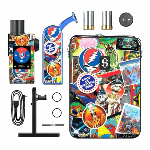 Shop Grateful Dead Modul + Dok Deluxe Travel Set - Legacy Patchwork in australian