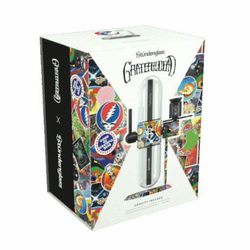 Shop Grateful Dead x Stündenglass Gravity Infuser - Legacy Patchwork in australian