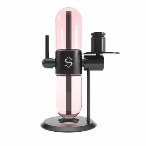 Shop Single Pink Glass Globe (Large) in australian