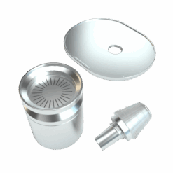 Shop Polished Silver Infusion Chamber Assembly in australian