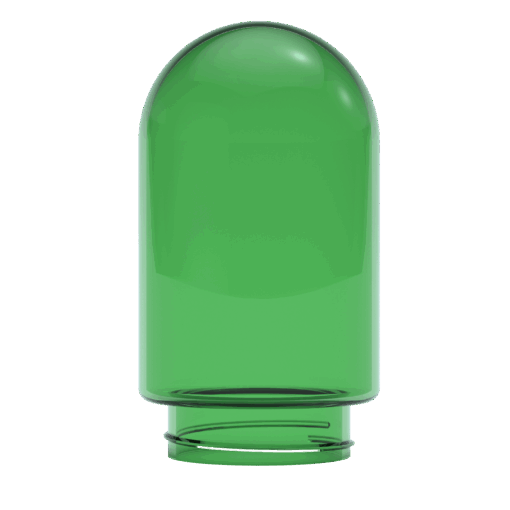 Shop Single Green Glass Globe (Large) in australian