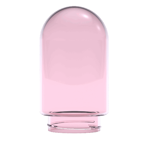Shop Single Pink Glass Globe (Large) in australian