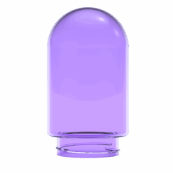 Shop Single Purple Glass Globe (Large) in australian