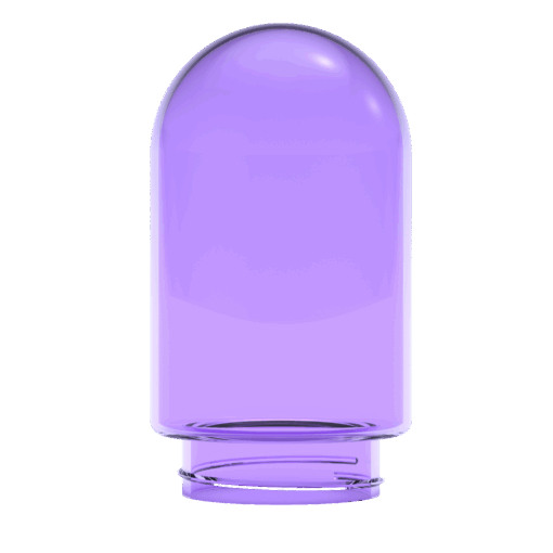 Shop Single Purple Glass Globe (Large) in australian