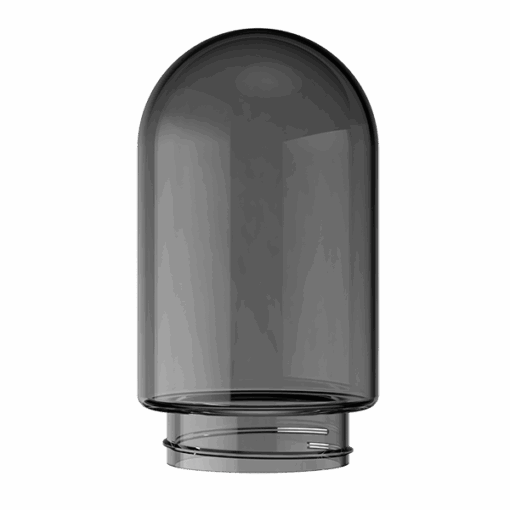 Shop Single Gray Glass Globe (Large) in australian