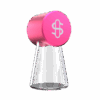 Shop Stündenglass Ash Catcher - Pink in australian