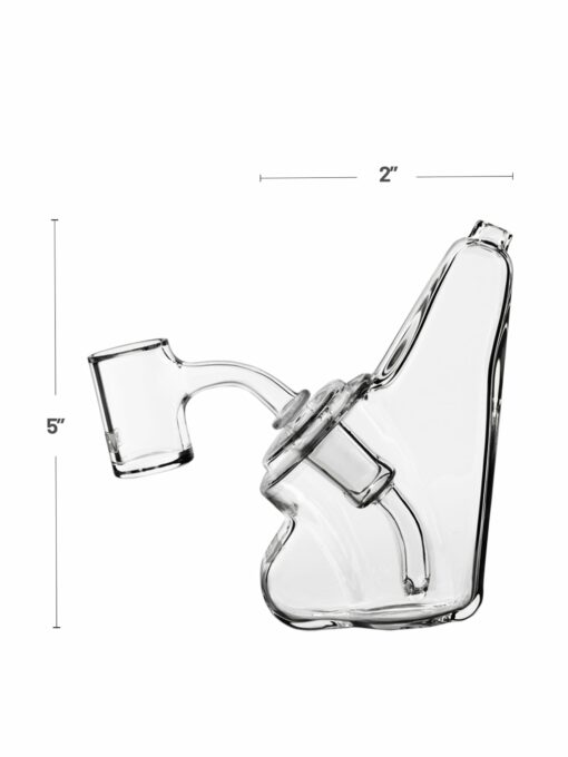 Shop GRAV® Wedge Bubbler Rig - Clear in australian