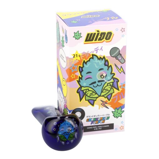 Shop 4" Granddaddy Purple Hand Pipe - Dark Blue in australian