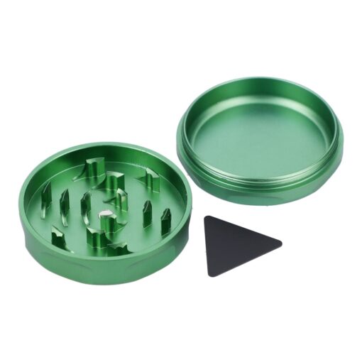 Shop 55mm GG4 3 Stage Grinder - Green in australian