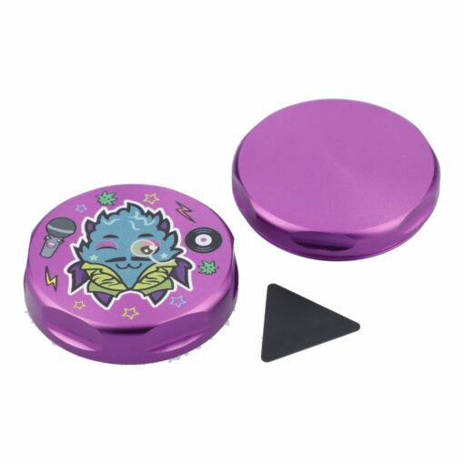 Shop 55mm Granddaddy Purple 3 Stage Grinder - Purple in australian