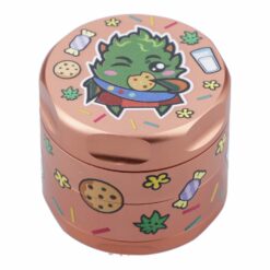 Shop 55mm GSC 3 Stage Grinder - Rose Gold in australian