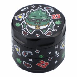 Shop 55mm OG Kush 3 Stage Grinder - Black in australian