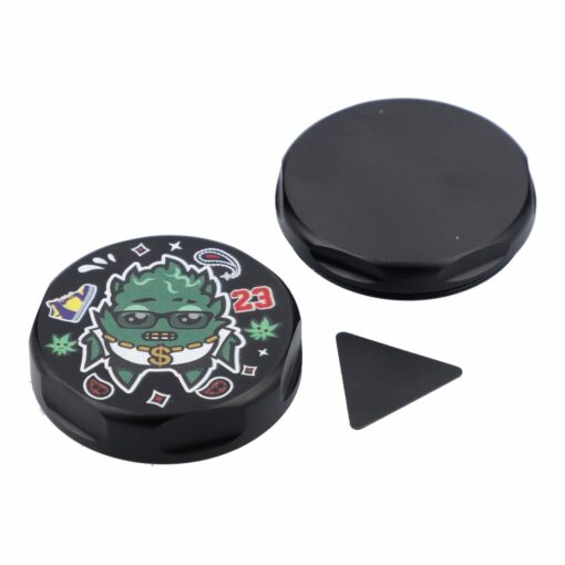 Shop 55mm OG Kush 3 Stage Grinder - Black in australian