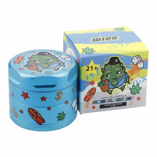 Shop 55mm Pineapple Express 3 Stage Grinder - Aqua in australian