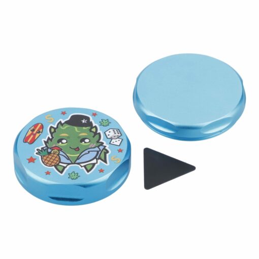 Shop 55mm Pineapple Express 3 Stage Grinder - Aqua in australian