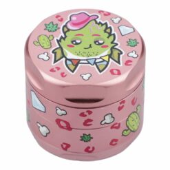 Shop 55mm Pink Kush 3 Stage Grinder - Pink in australian