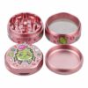 Shop 55mm Pink Kush 3 Stage Grinder - Pink in australian