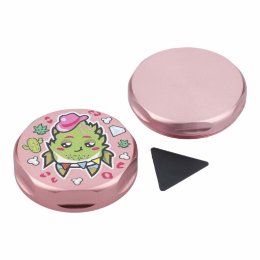 Shop 55mm Pink Kush 3 Stage Grinder - Pink in australian