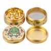 Shop 55mm Sour Diesel 3 Stage Grinder - Yellow Gold in australian