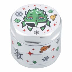 Shop 55mm White Widow 3 Stage Grinder - Silver in australian