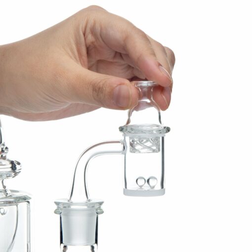 Shop Yo Dabba Dabba Cyclone Cap/Opaque Quartz Banger Set in australian