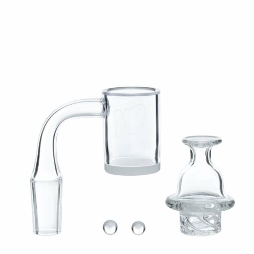 Shop Yo Dabba Dabba Cyclone Cap/Opaque Quartz Banger Set in australian