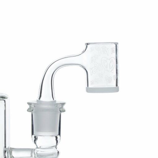 Shop Yo Dabba Dabba Opaque Seamless Quartz Flat Top Banger in australian