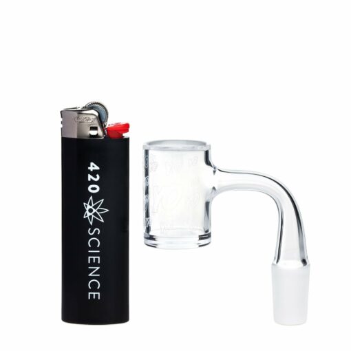 Shop Yo Dabba Dabba Seamless Quartz Flat Top Banger in australian