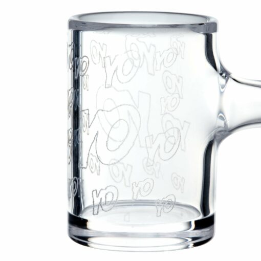 Shop Yo Dabba Dabba Seamless Quartz Flat Top Banger in australian