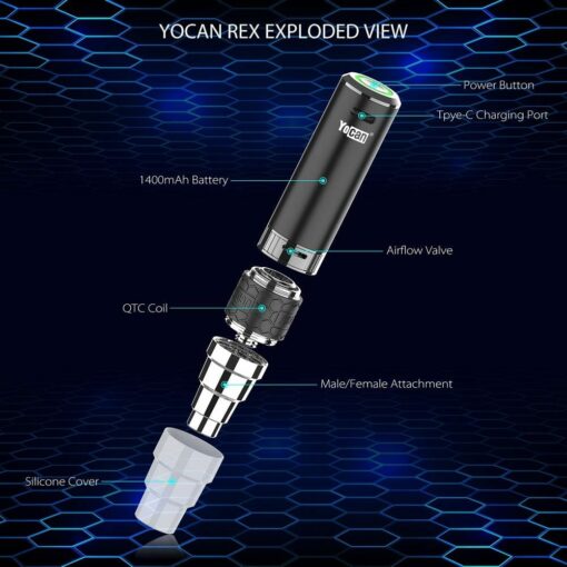 Shop Rex Portable Enail Vaporizer Kit in australian
